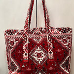 Vintage Shoulder bag - Made out of Moroccan Carpet