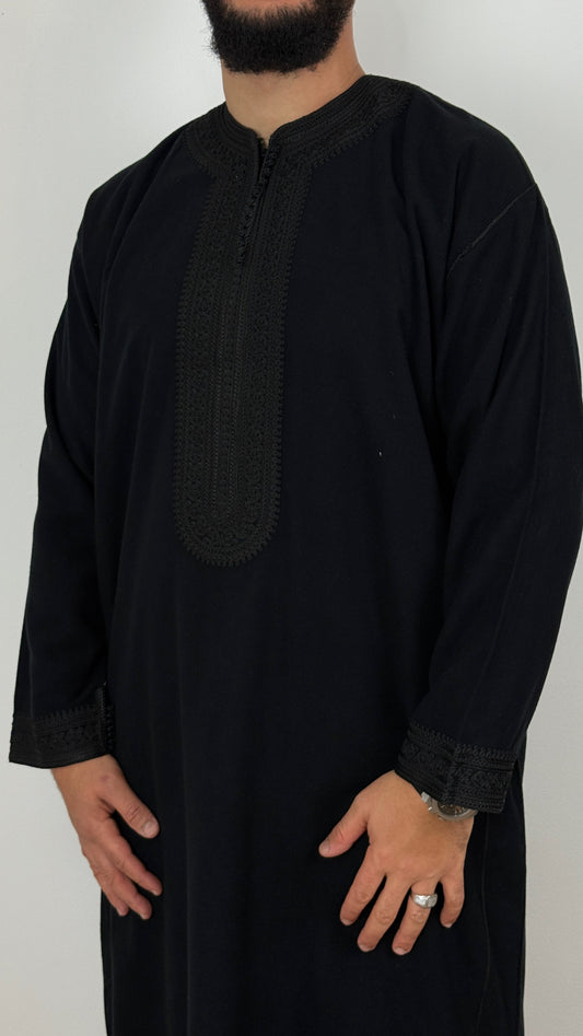 Kaftan Winter Thobe Long Sleeve