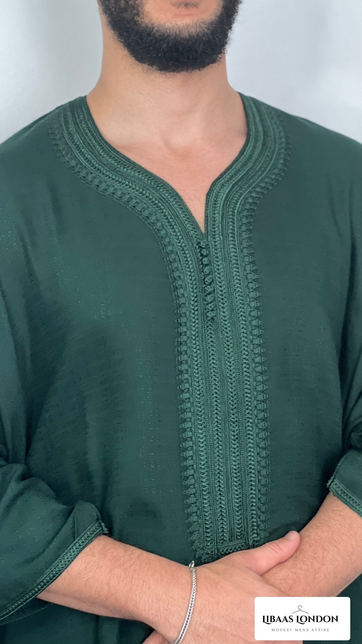 Premium Linen blend Moroccan Thobe
