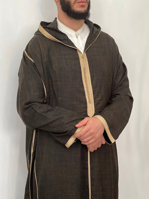 Hooded AMIR djellaba Moroccan thobe