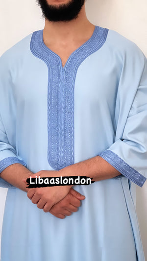 Moroccan Thobe Premium Quality Jubbah kandora