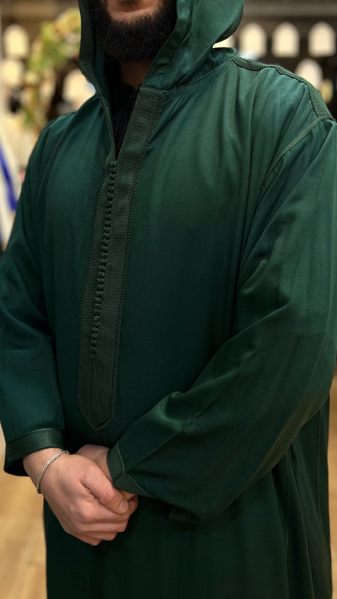 Hooded premium Gabardine Moroccan Jelaba