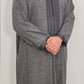 Kaftan Winter color Tweed Long Sleeve Thobe