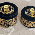 Moroccan decor boxes rounded