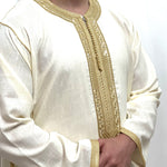 Long sleeve kaftan  Linen Kaftan style Moroccan