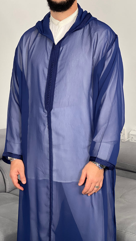 قسط Nikkah مقنع ثوب الجلابة انظر من خلال