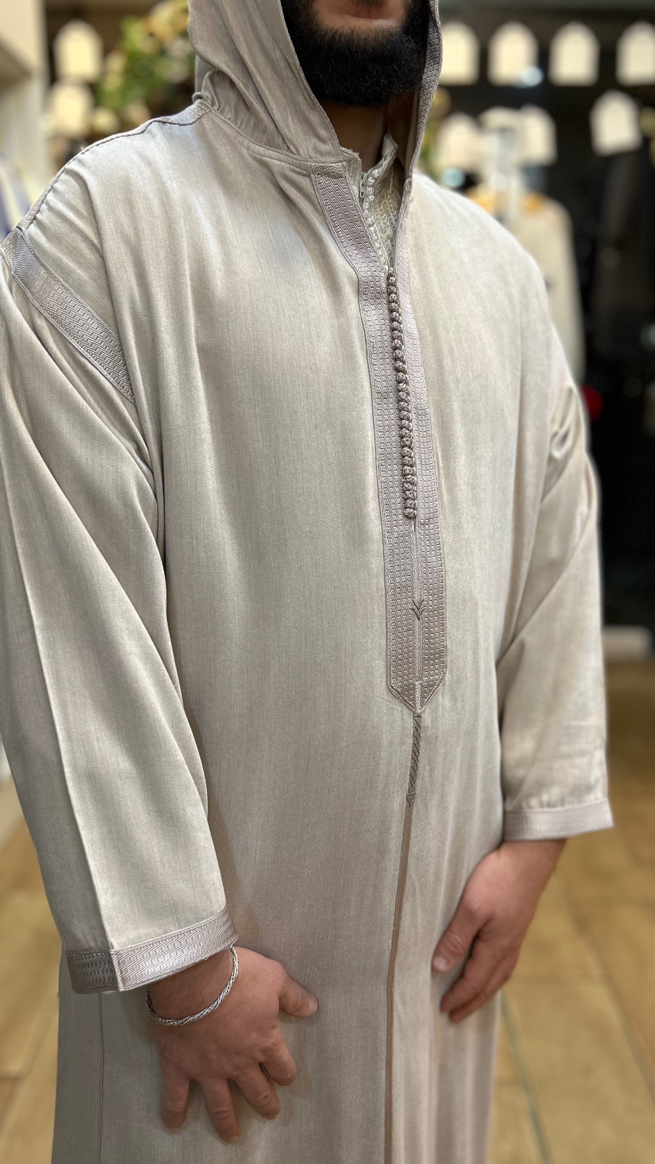 Hooded premium Mlifa Moroccan Jelaba