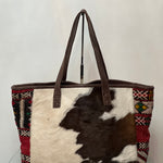 Tote bag Shoulder bag - Cow Fur Leather