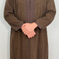 Kaftan Winter color Tweed Long Sleeve Thobe