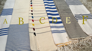 Towels - Moroccan beach towels