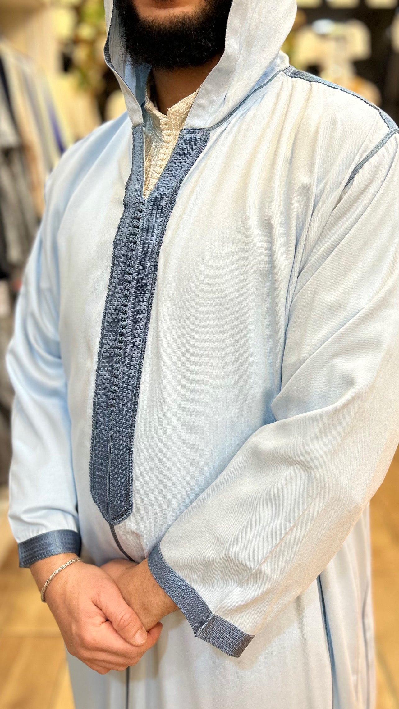 Hooded premium Gabardine Moroccan Jelaba
