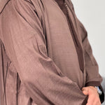 Hooded djellaba linen Moroccan djellaba