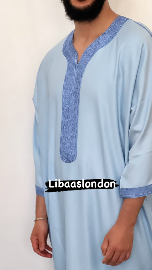 ثوب مغربي كندورة جبة عالية الجودة