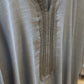 Mens Linen crep Moroccan thobe