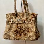 Vintage Handbag Exotic- Made out of Moroccan furniture