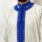 kaftan thobe Long sleeve  Linen style Moroccan