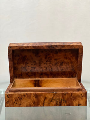 Wooden Jewellery box- simple- AUTHENTIC WOOD HANDMADE Gift for Eid