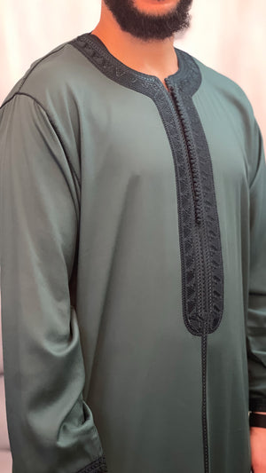 kaftan thobe Long sleeve Moroccan thobe