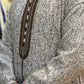 winter Hooded wazania djellaba Brown