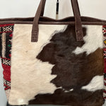 Tote bag Shoulder bag - Cow Fur Leather