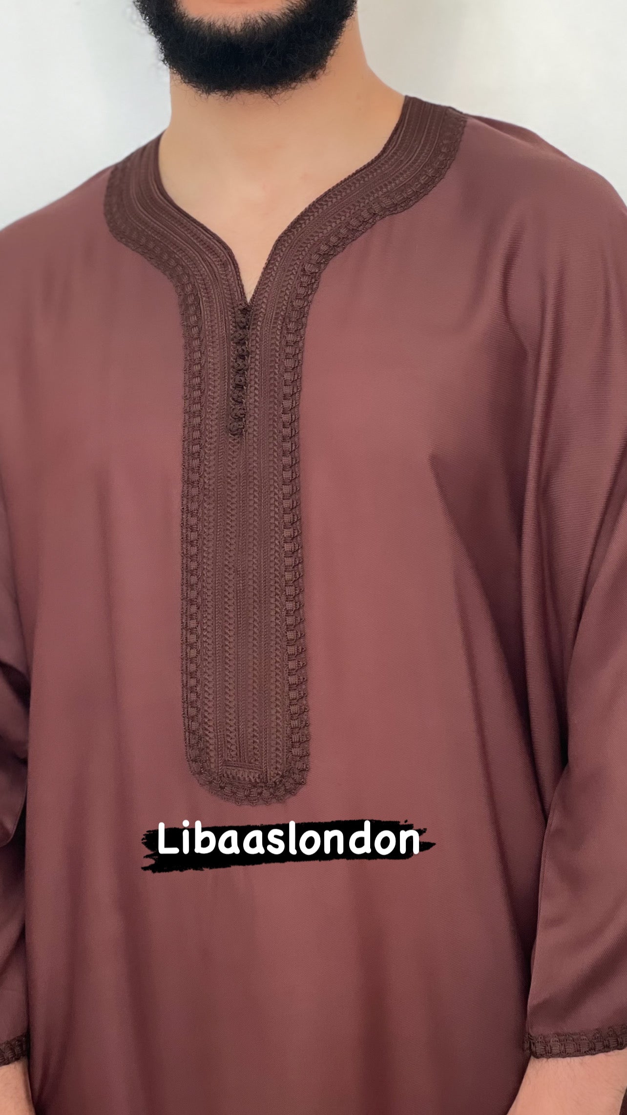 ثوب رجالي مزيج من القطن! كندورة إسلامية