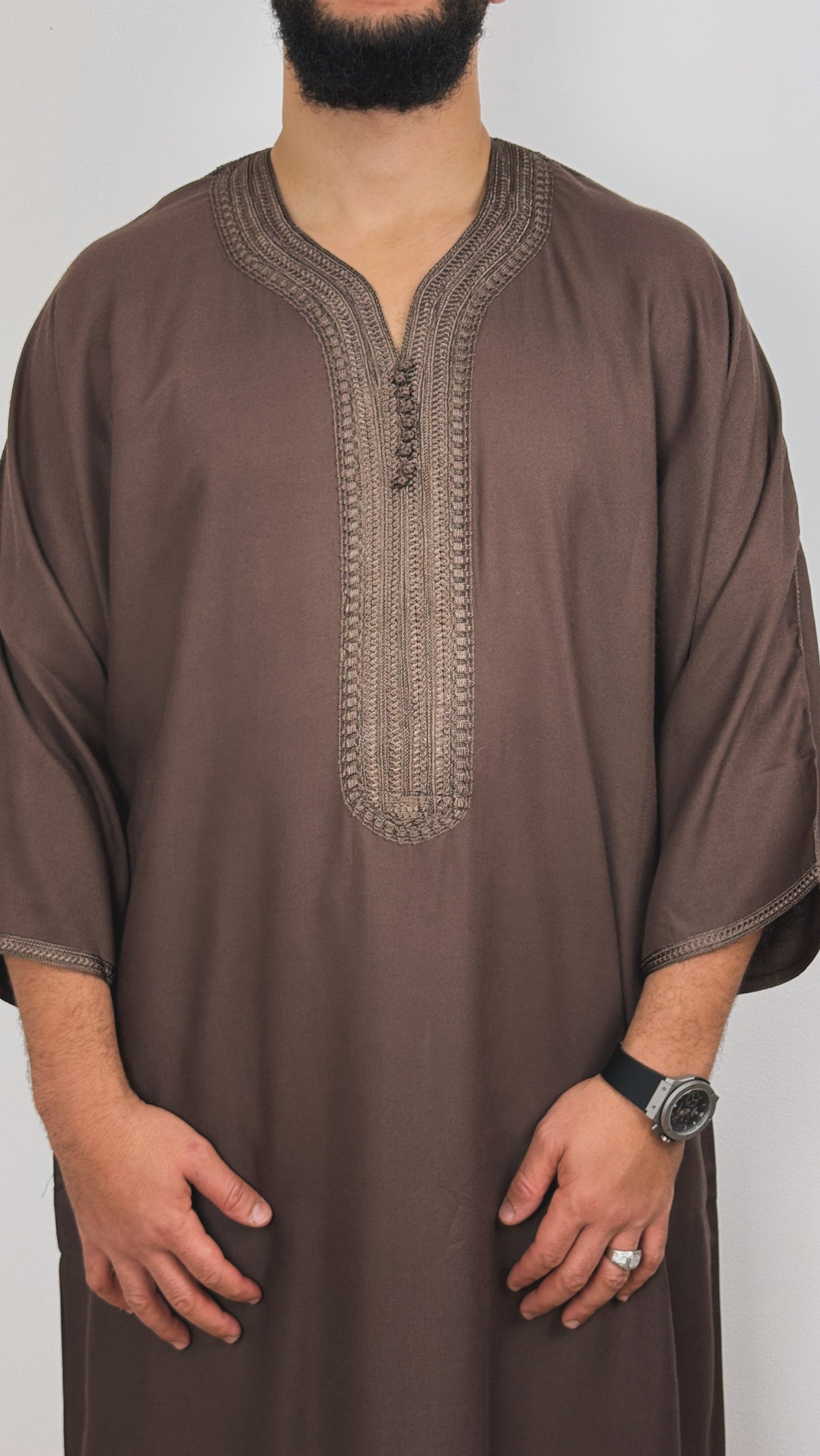 Men’s Thobe Cotton blend Islamic kandora