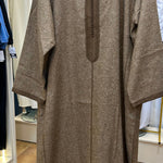 Hooded Premium winter Hooded djellaba Brown