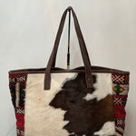 Tote bag Shoulder bag - Cow Fur Leather