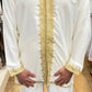 Jabador Embroidery under dejelaba Mens two piece set