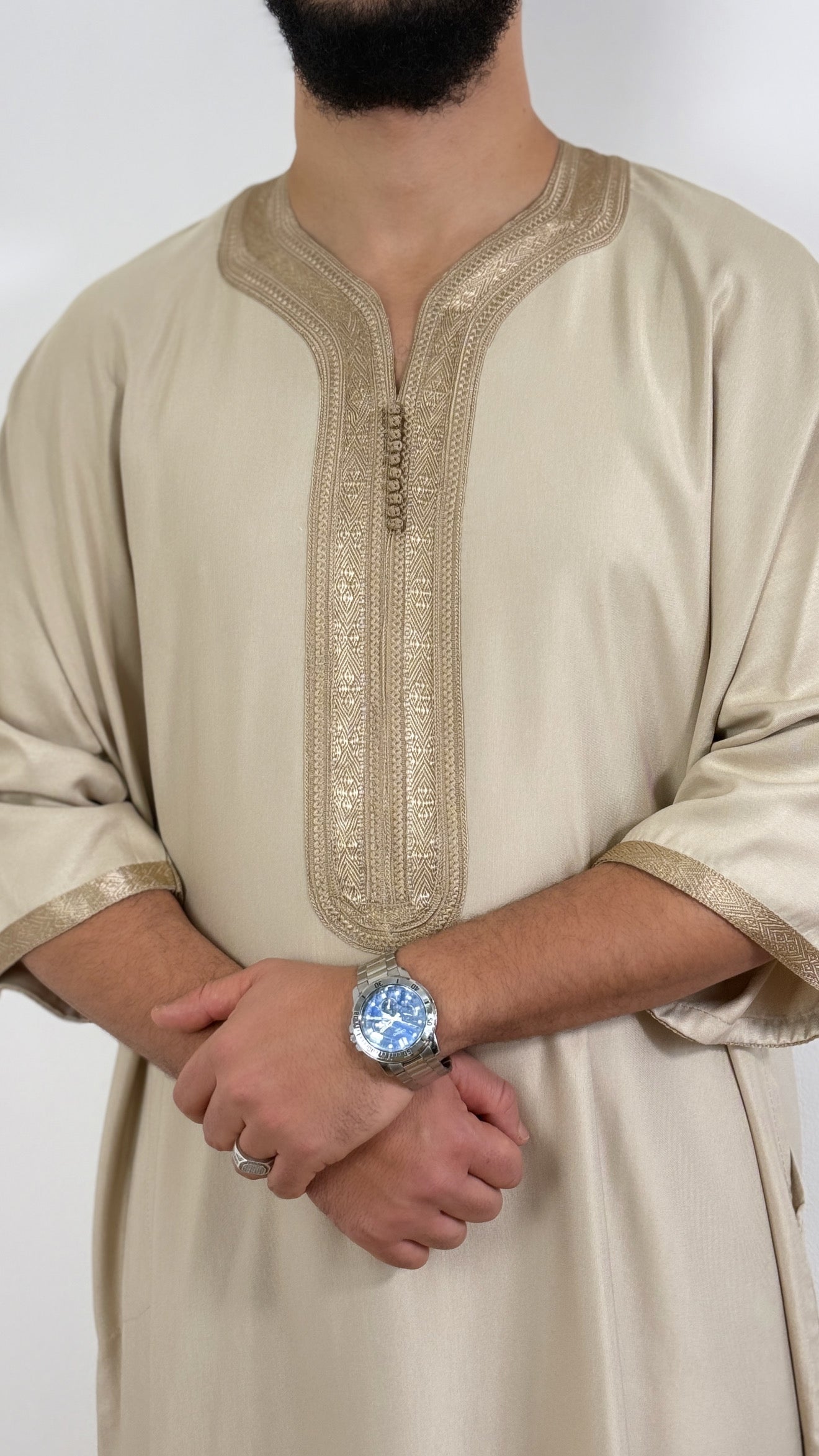 ثوب جبردين جبة قصة عادية