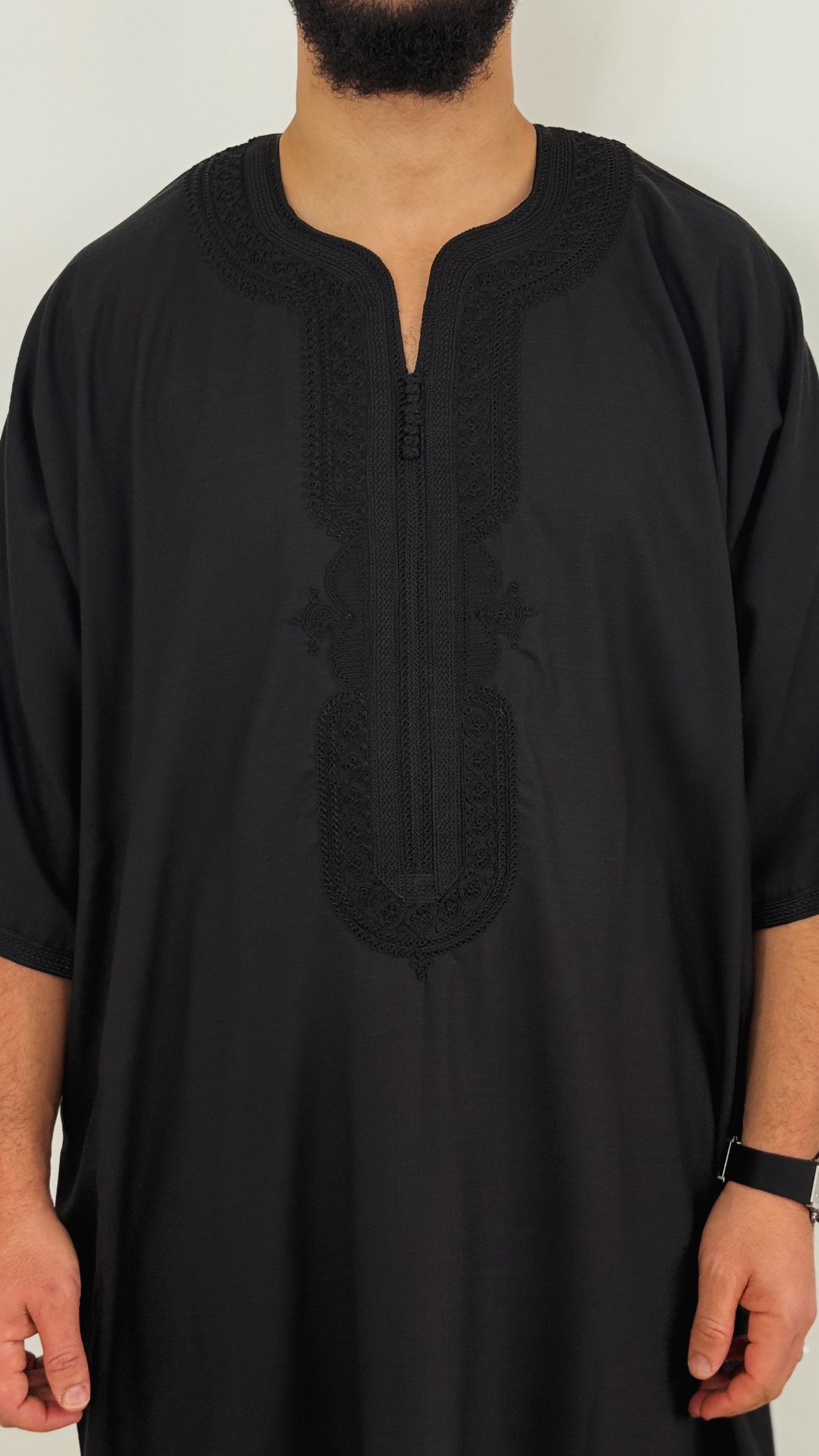 ثوب يومي للرجال جبة كندورة إسلامية 