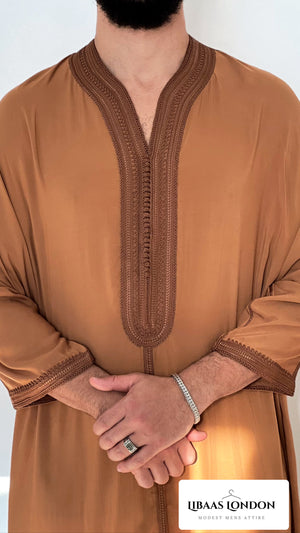 Luxury Thobe Handmade extra premium Thobe - djellaba, Jubbah,kandora, Kaftan