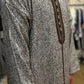 winter Hooded wazania djellaba Brown