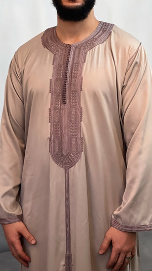 Kaftan thobe long sleeve Moroccan collection 2025