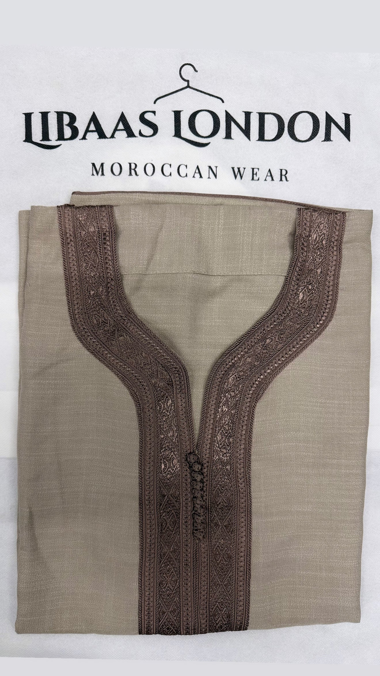 Large-sized Moroccan linen thobes jubbahs