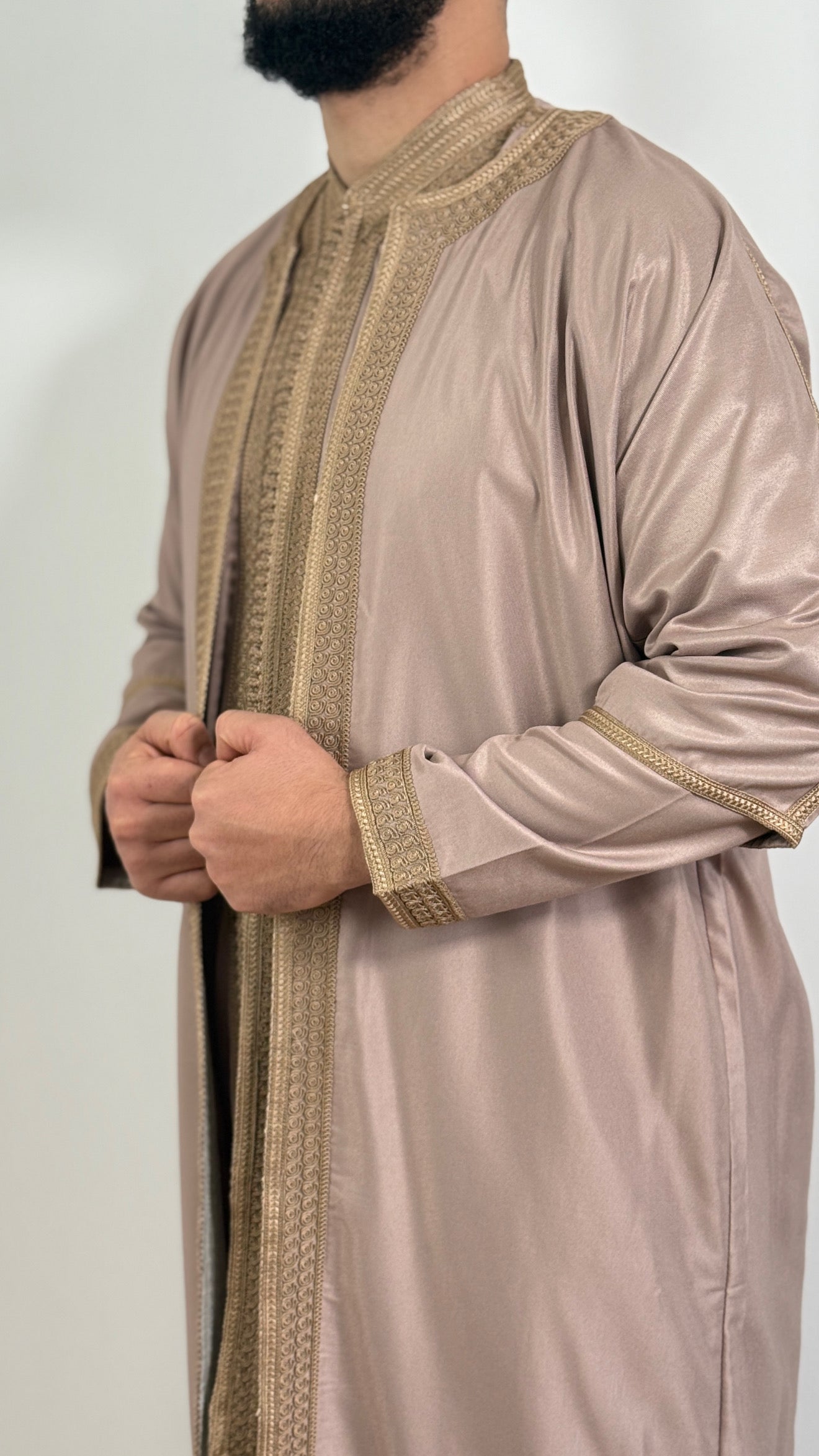 طقم جبادور مغربي فاخر من نيكا 3 قطع