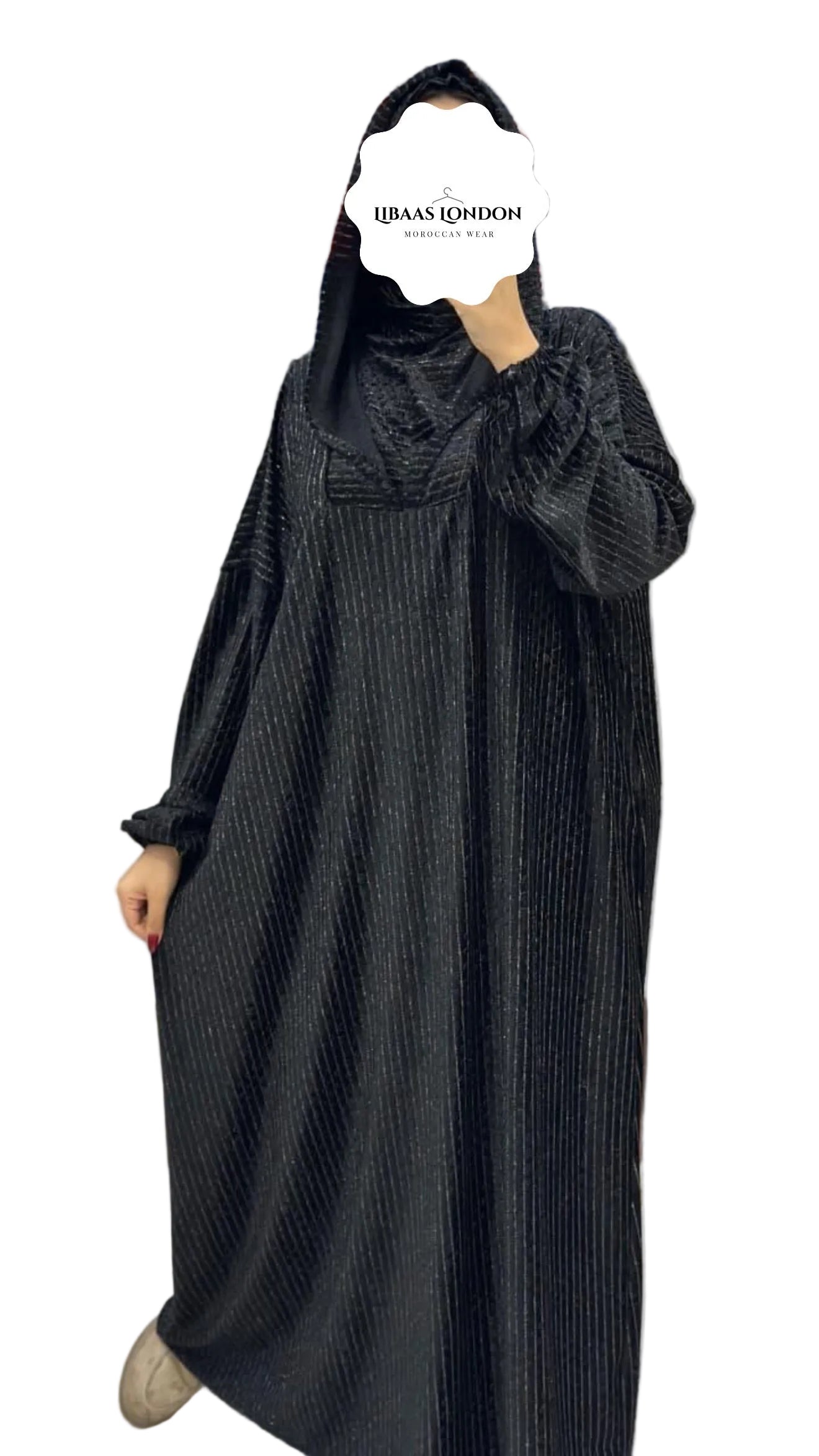 Abayah Hooded velvet