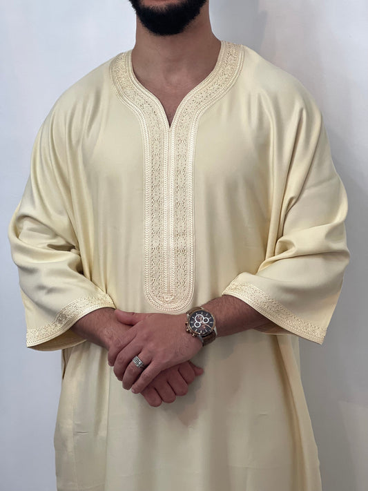 Premium Moroccan Thobe Jubbah kandora