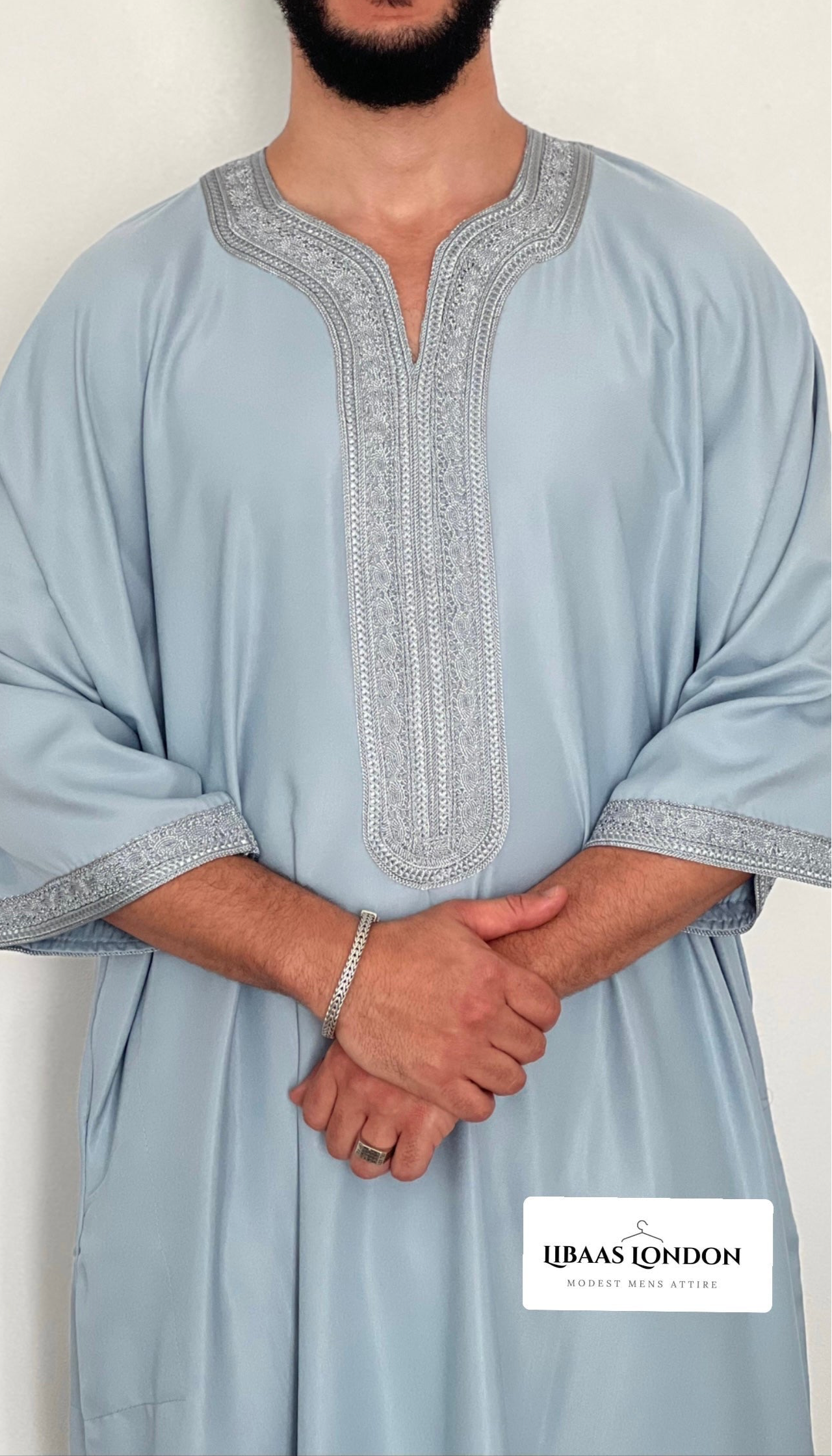 Premium Moroccan Thobe Jubbah kandora