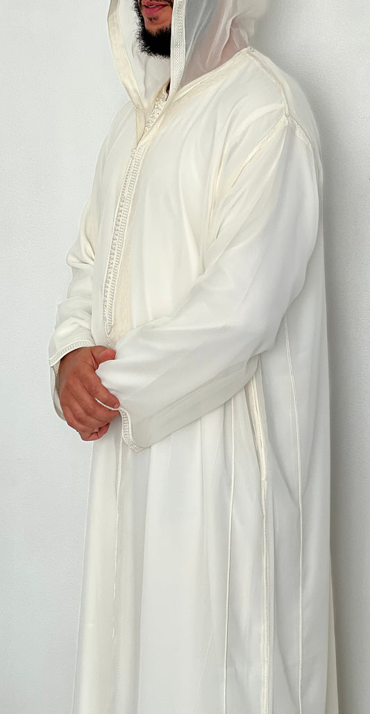 قسط Nikkah مقنع ثوب الجلابة انظر من خلال