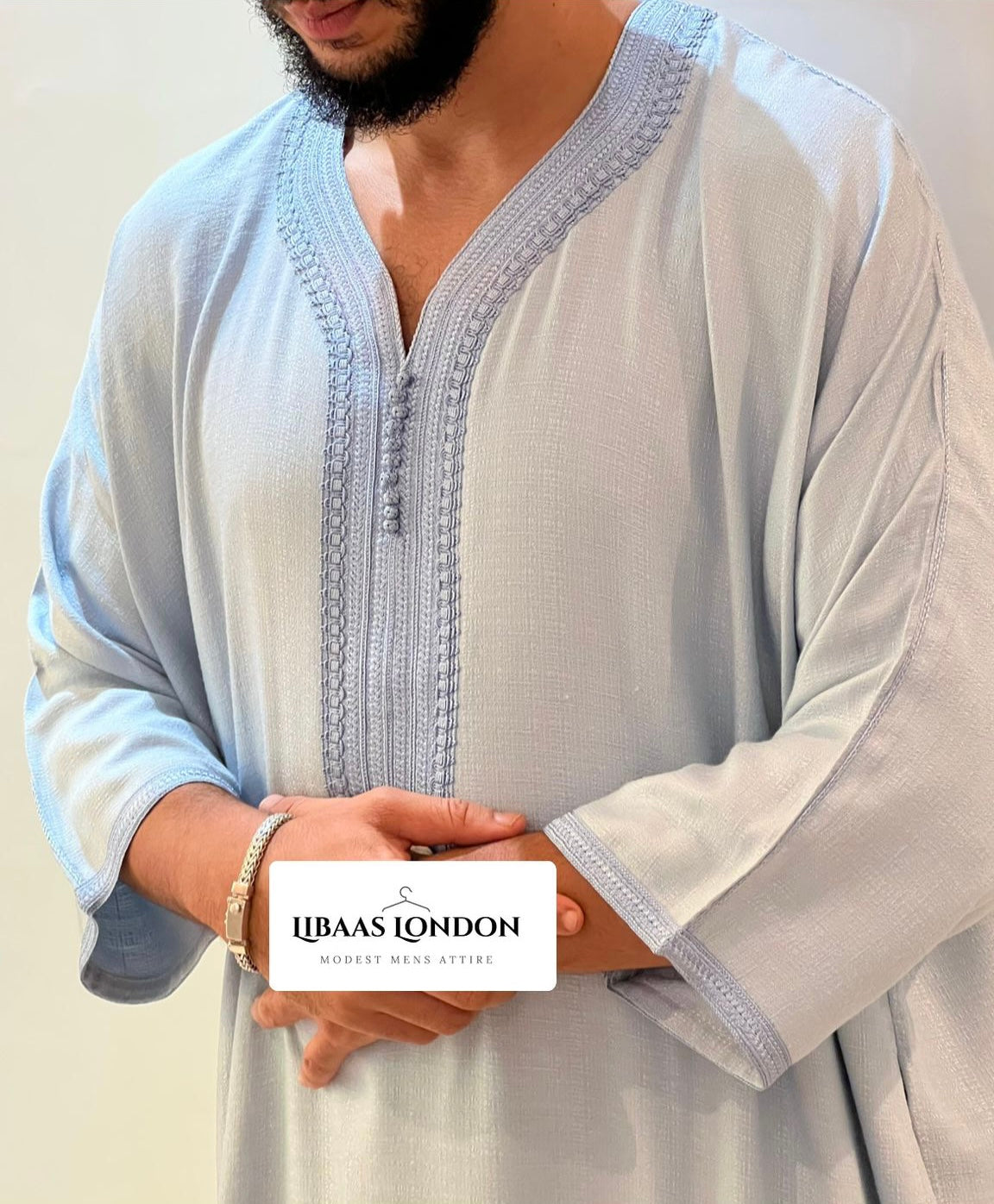 Premium Linen blend Moroccan Thobe