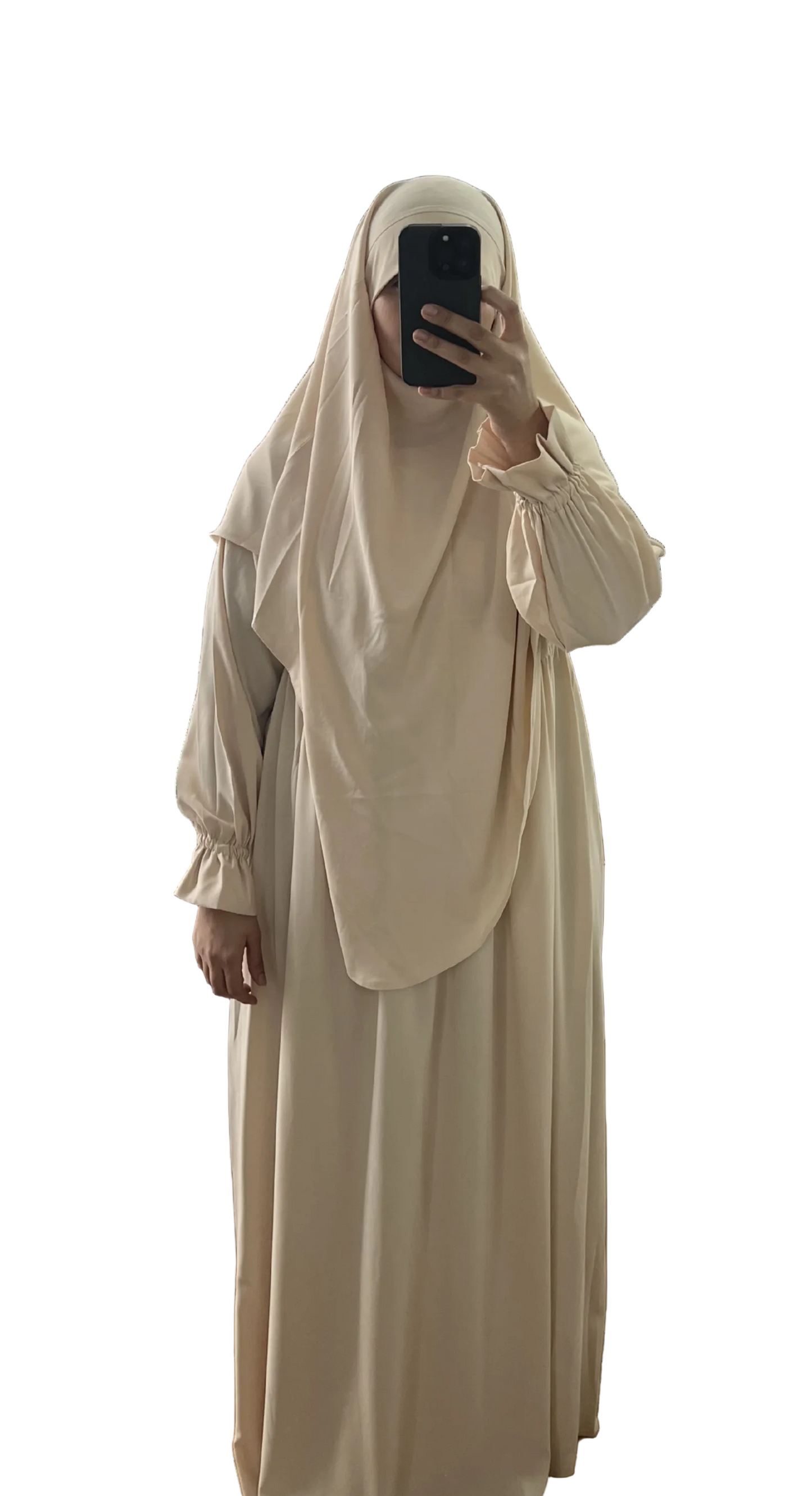 women Islamic prayer dress loose fit abaya UK