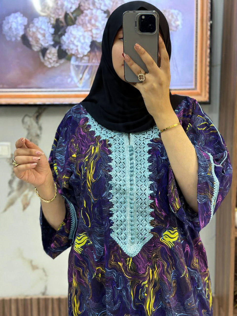 Kaftan Marble Pattern