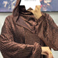 Moroccan hooded djellaba for women UK standard fit elegant modest Islamic dress front view