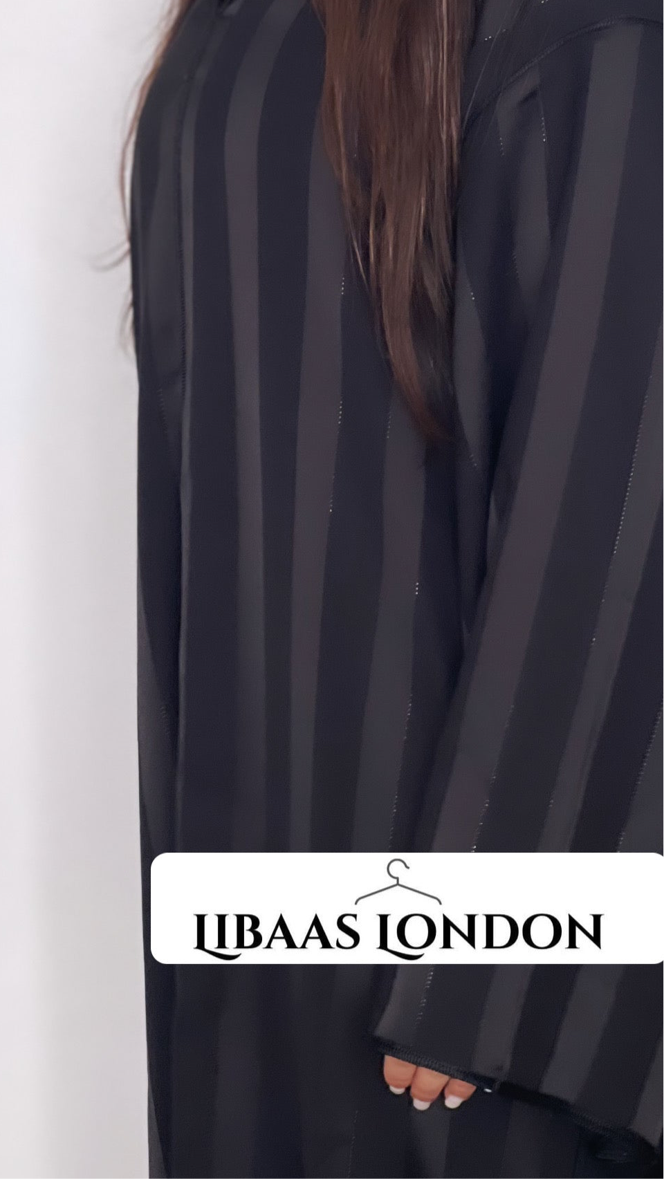 Moroccan hooded djellaba for women UK standard fit Jawhara fabric elegant modest dress front view