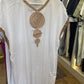 full length Moroccan summer kaftan kandora women UK casual home dress lightweight