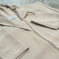 Close front view Moroccan hooded djellaba Randa women premium modest Islamic wear UK