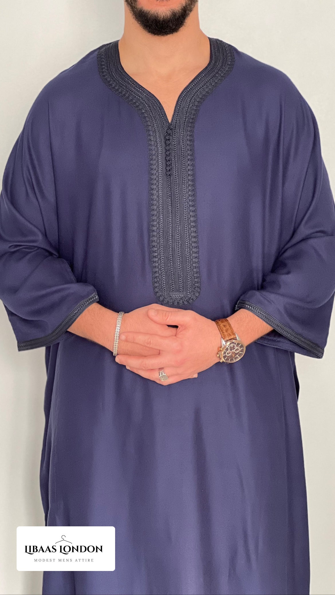 Men’s Thobe Cotton blend Islamic kandora