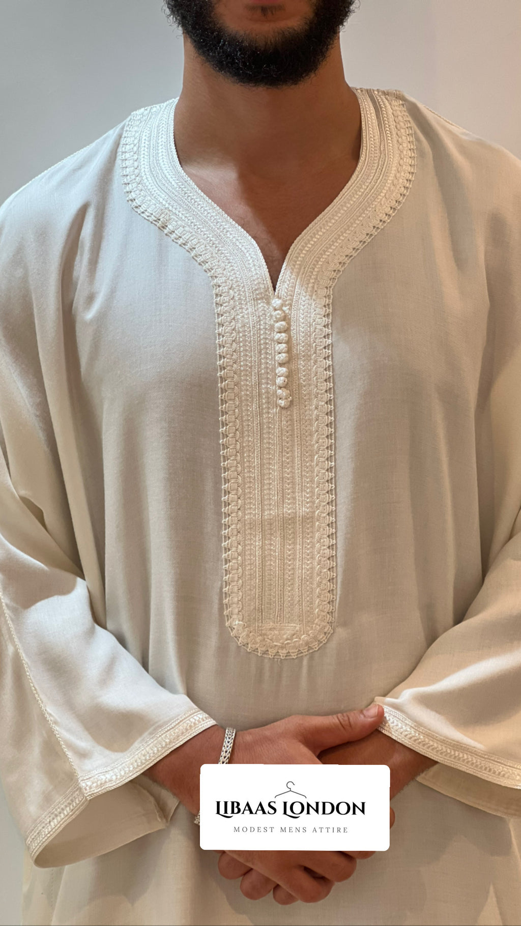 Men’s Thobe Cotton blend Islamic kandora