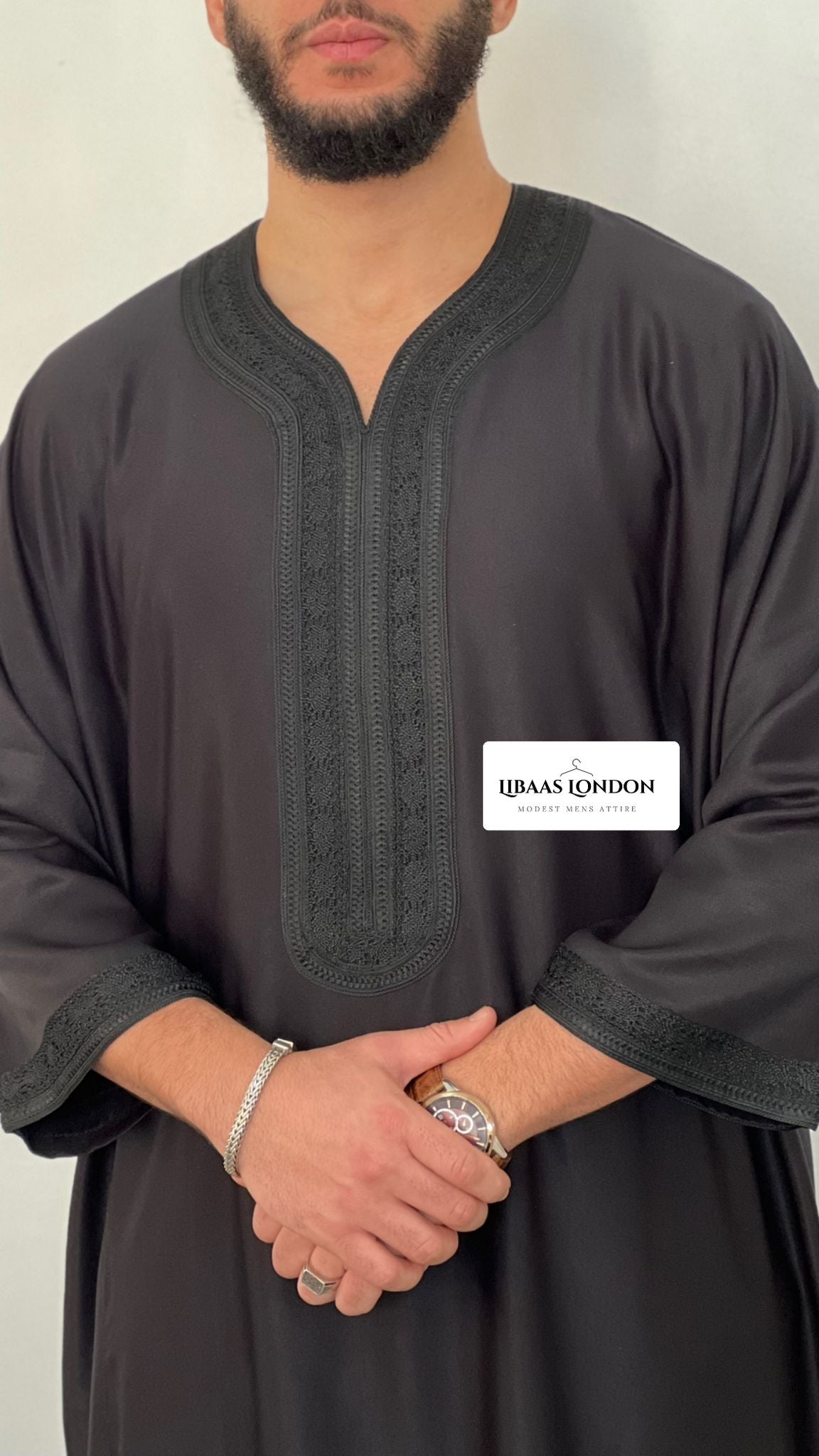 ثوب مغربي كندورة جبة عالية الجودة